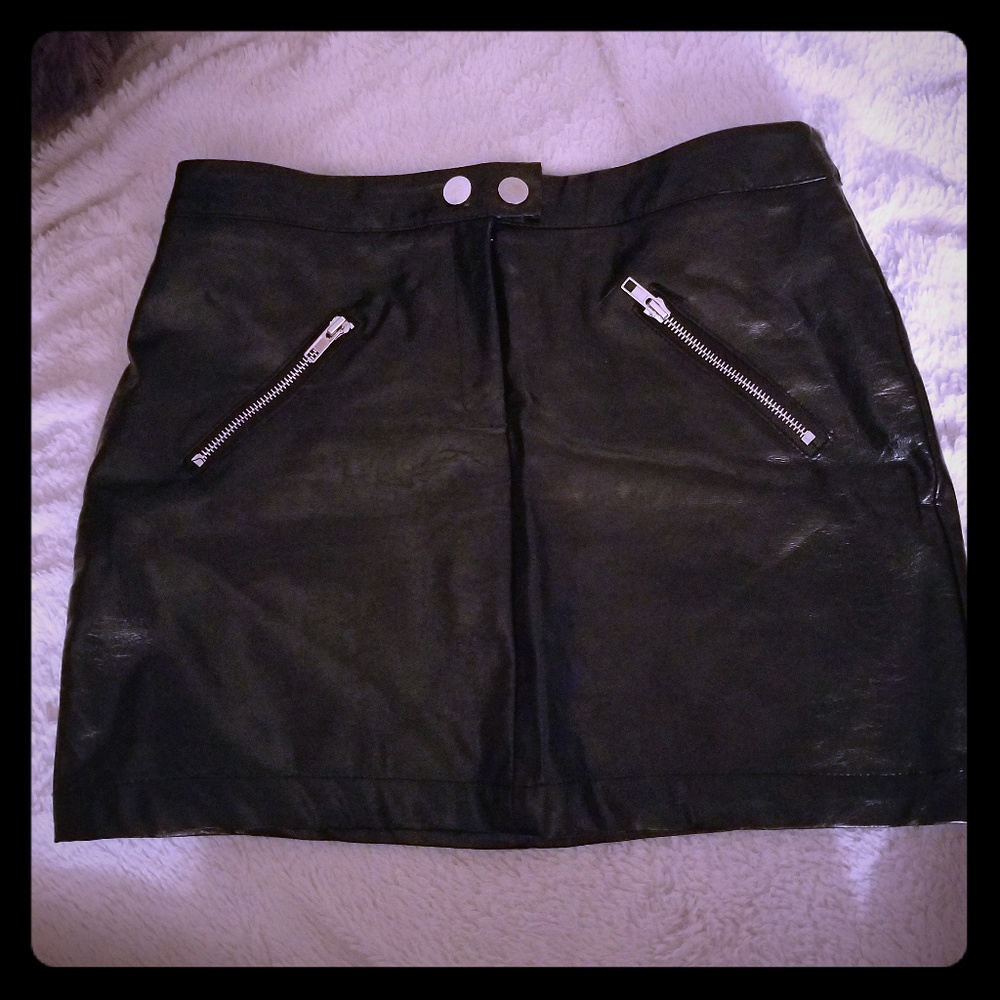 Hagen Moto Skirt